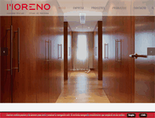 Tablet Screenshot of carpinteriamoreno.com